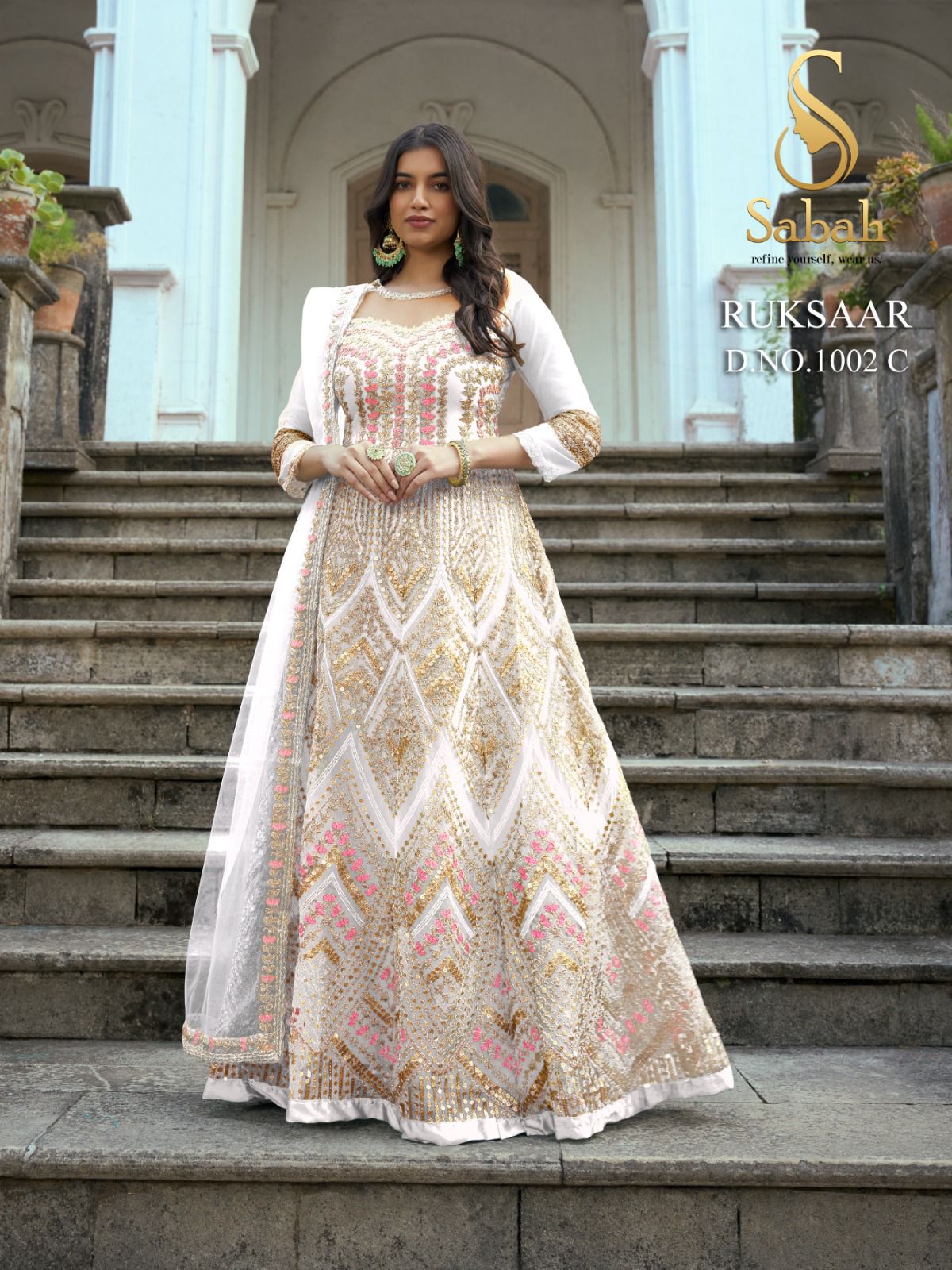 Sabah Ruksaar Wedding Wear Designer Salwar Suit Collection Anant Tex Exports Private Limited