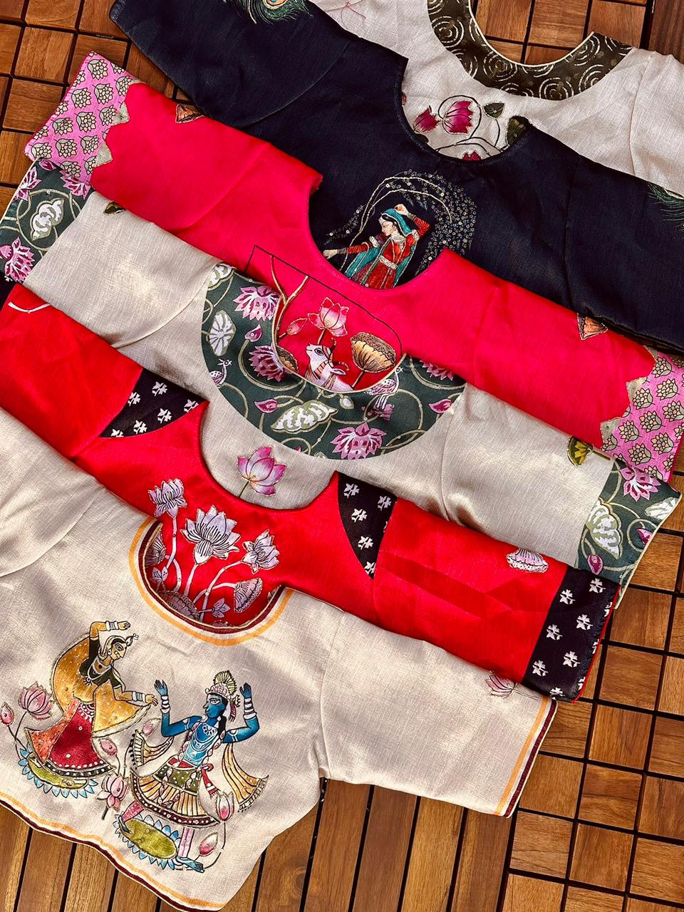 DECENT PRINT BLOUSE Anant Tex Exports Private Limited