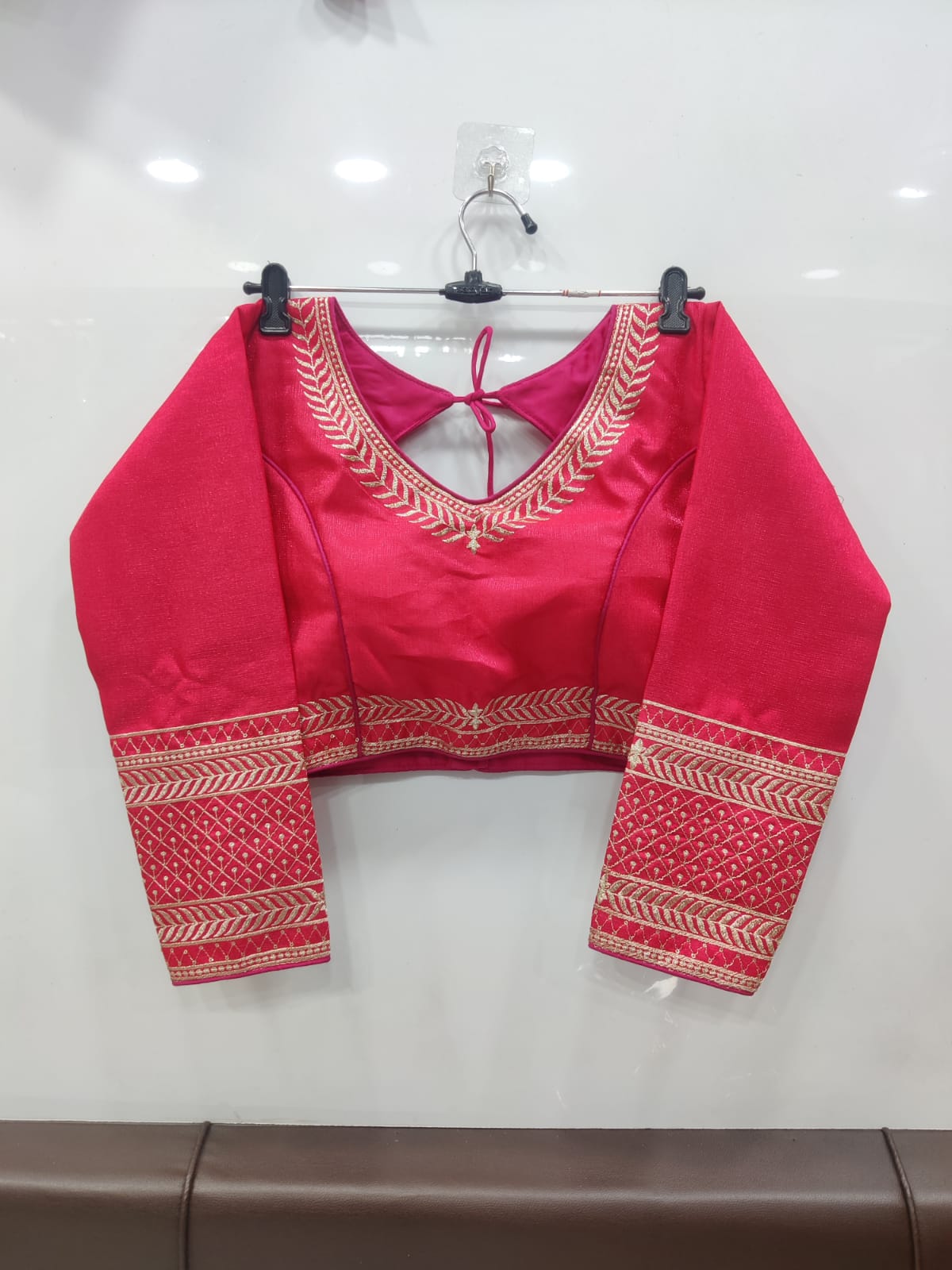 Mohini-2  Long Sleeves Bridal Blouse Anant Tex Exports Private Limited