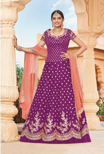 NAKKASHI KASAK DESIGNER LEHENGA D.NO - 4222 Anant Tex Exports Private Limited