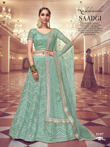 Nakkashi Saadgi Designer Lehenga D.no-5197 Anant Tex Exports Private Limited