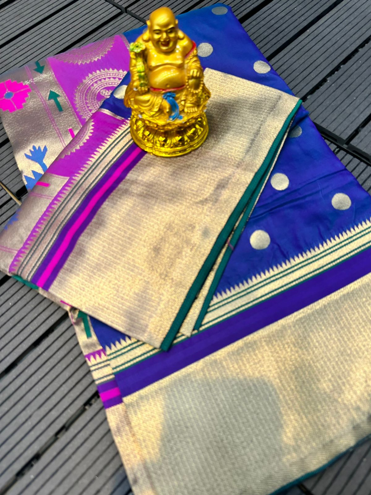 Sonali Paithani Pure Silk Handloom Saree Anant Tex Exports Private Limited