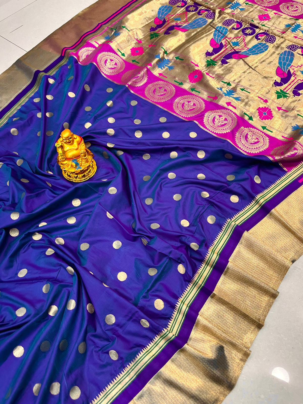 Sonali Paithani Pure Silk Handloom Saree Anant Tex Exports Private Limited