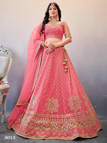 ANANTESH LIFESTYLE OCCASIONS VOL 4 PREMIUM OCCASION WEAR LEHENGA CHOLI D.NO 5016 Anant Tex Exports Private Limited