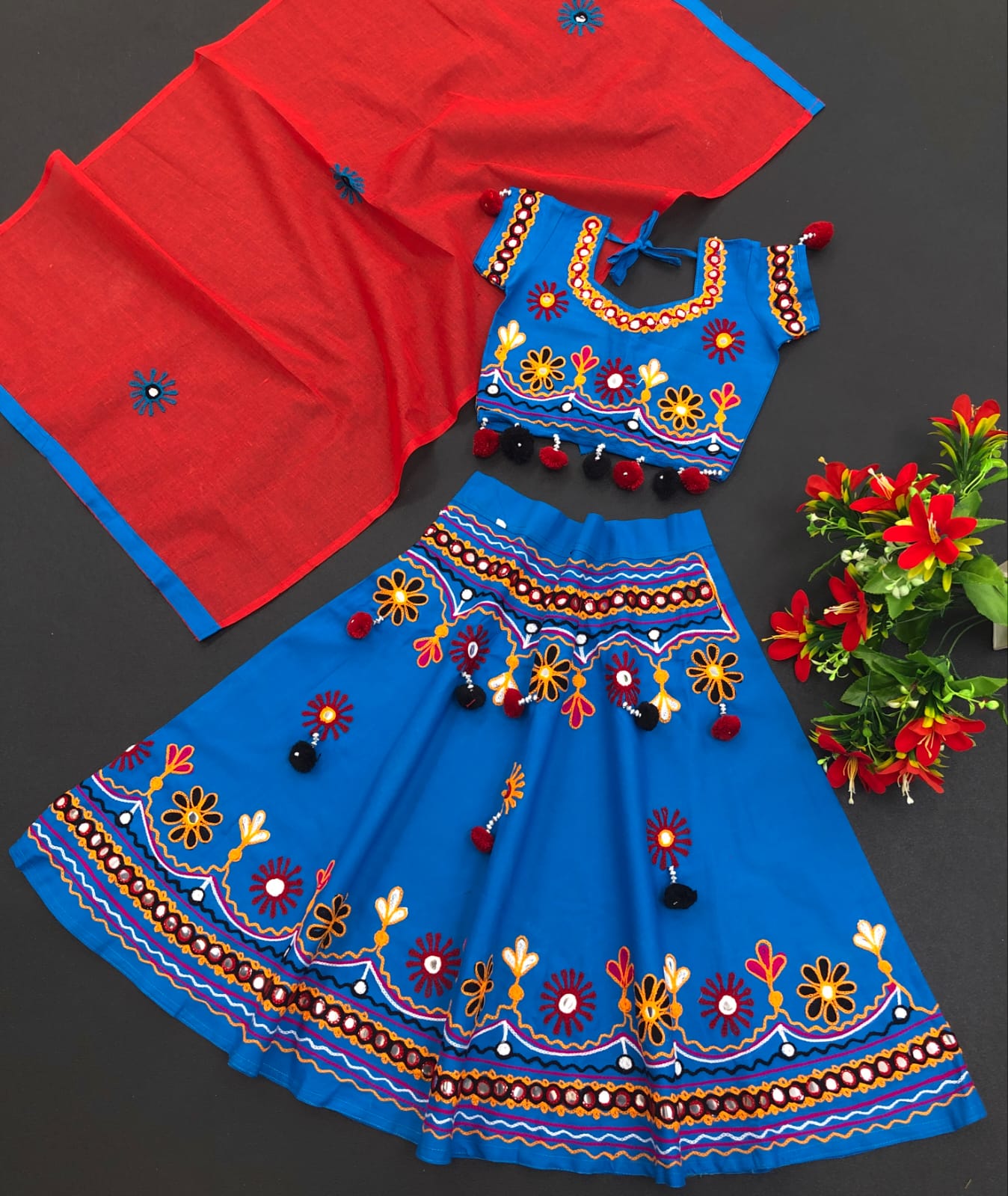 Navratri Kids Traditional Lehnga Anant Tex Exports Private Limited