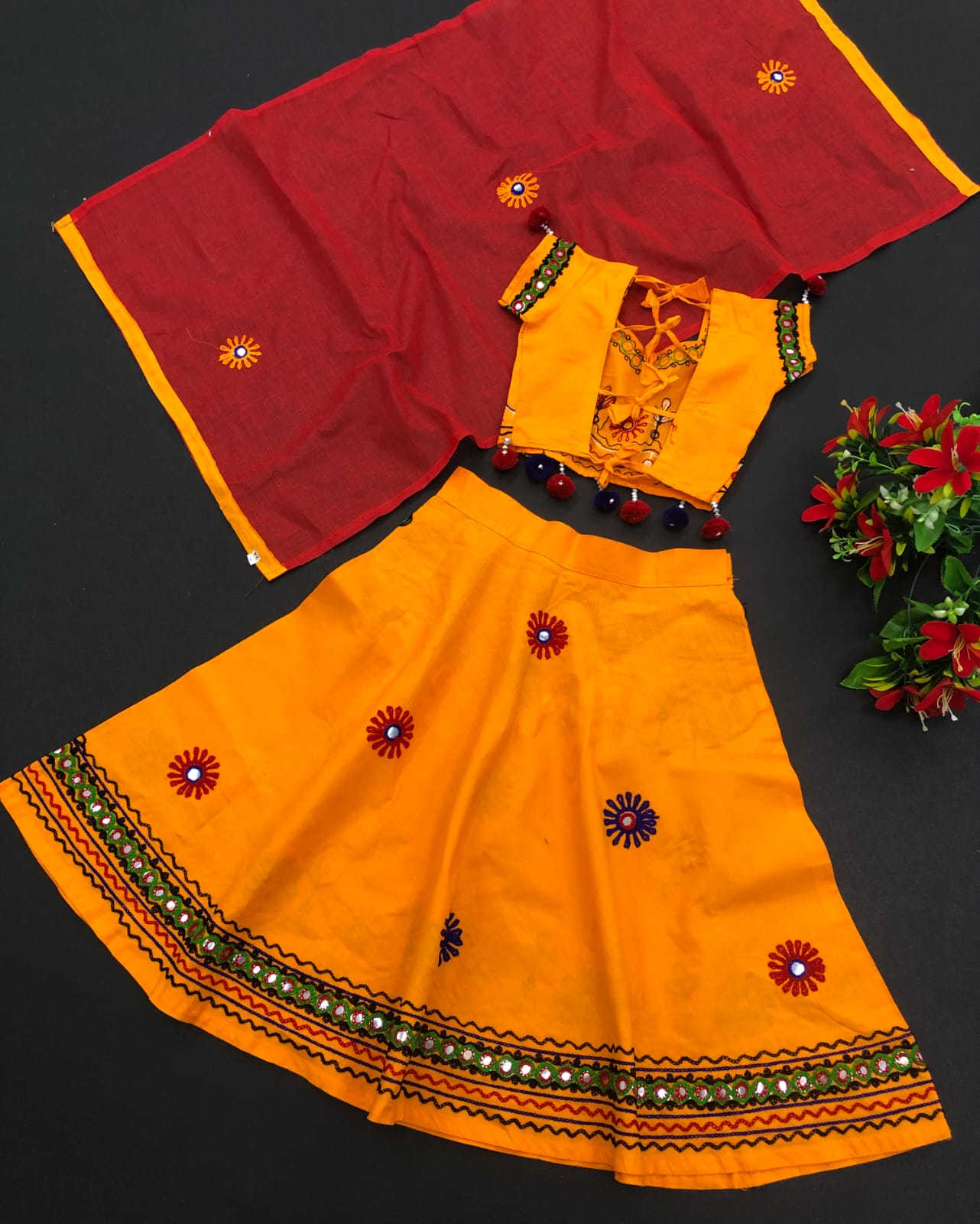 Navratri Kids Traditional Lehnga Anant Tex Exports Private Limited