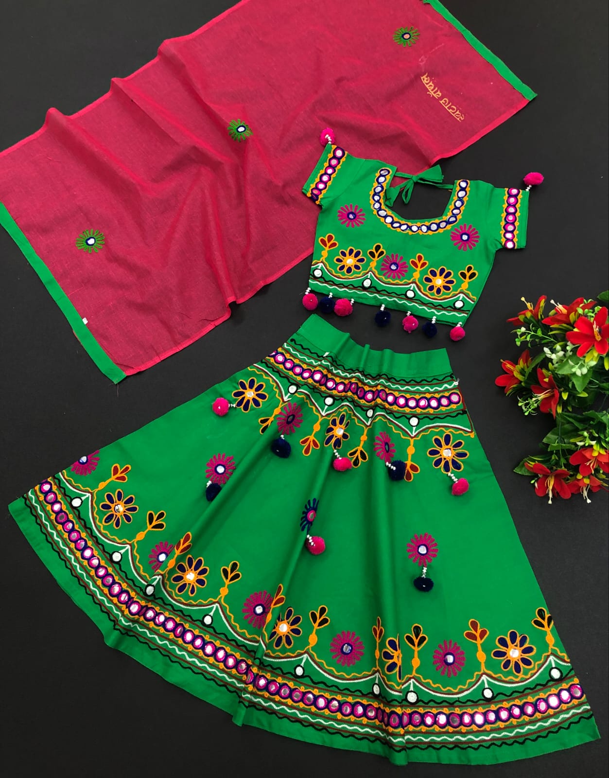 Navratri Kids Traditional Lehnga Anant Tex Exports Private Limited