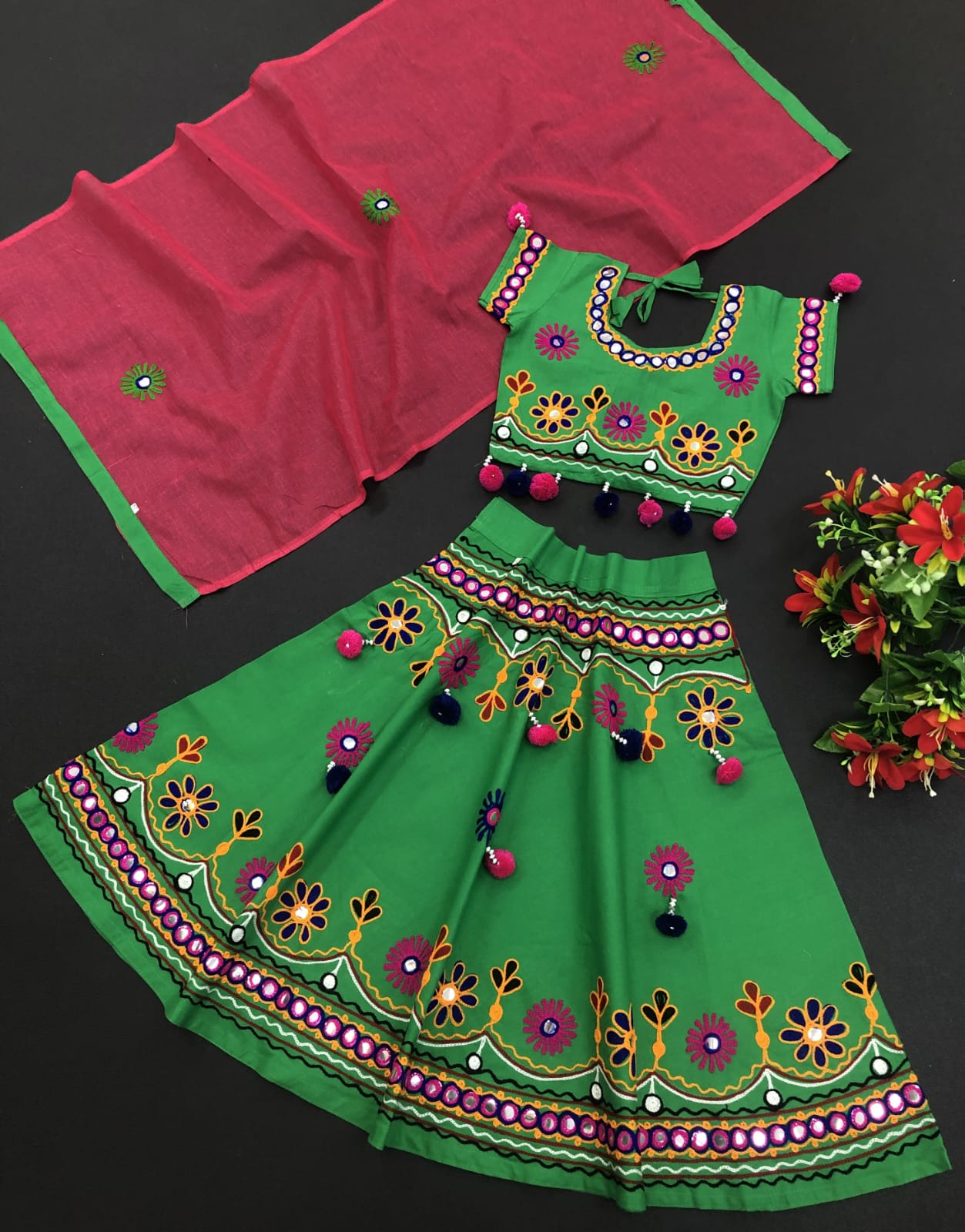 Navratri Kids Traditional Lehnga Anant Tex Exports Private Limited