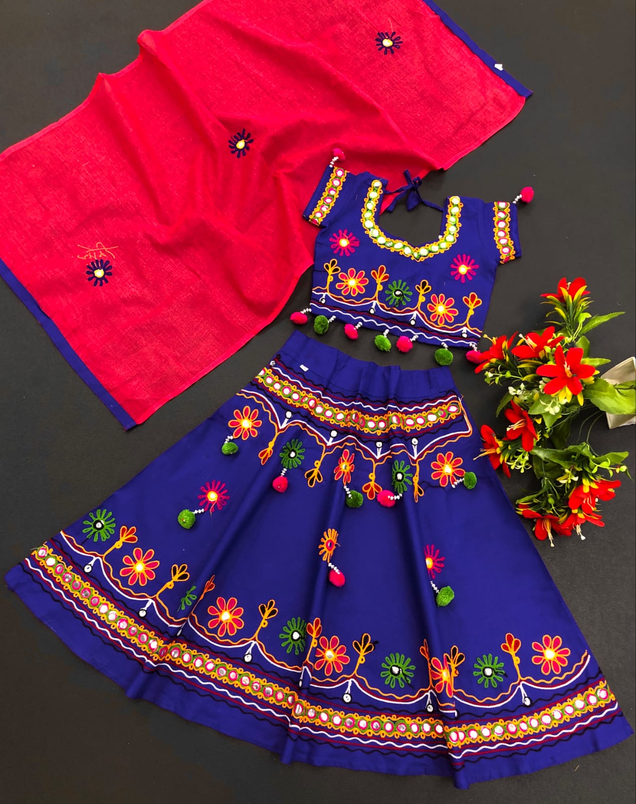 Navratri Kids Traditional Lehnga Anant Tex Exports Private Limited