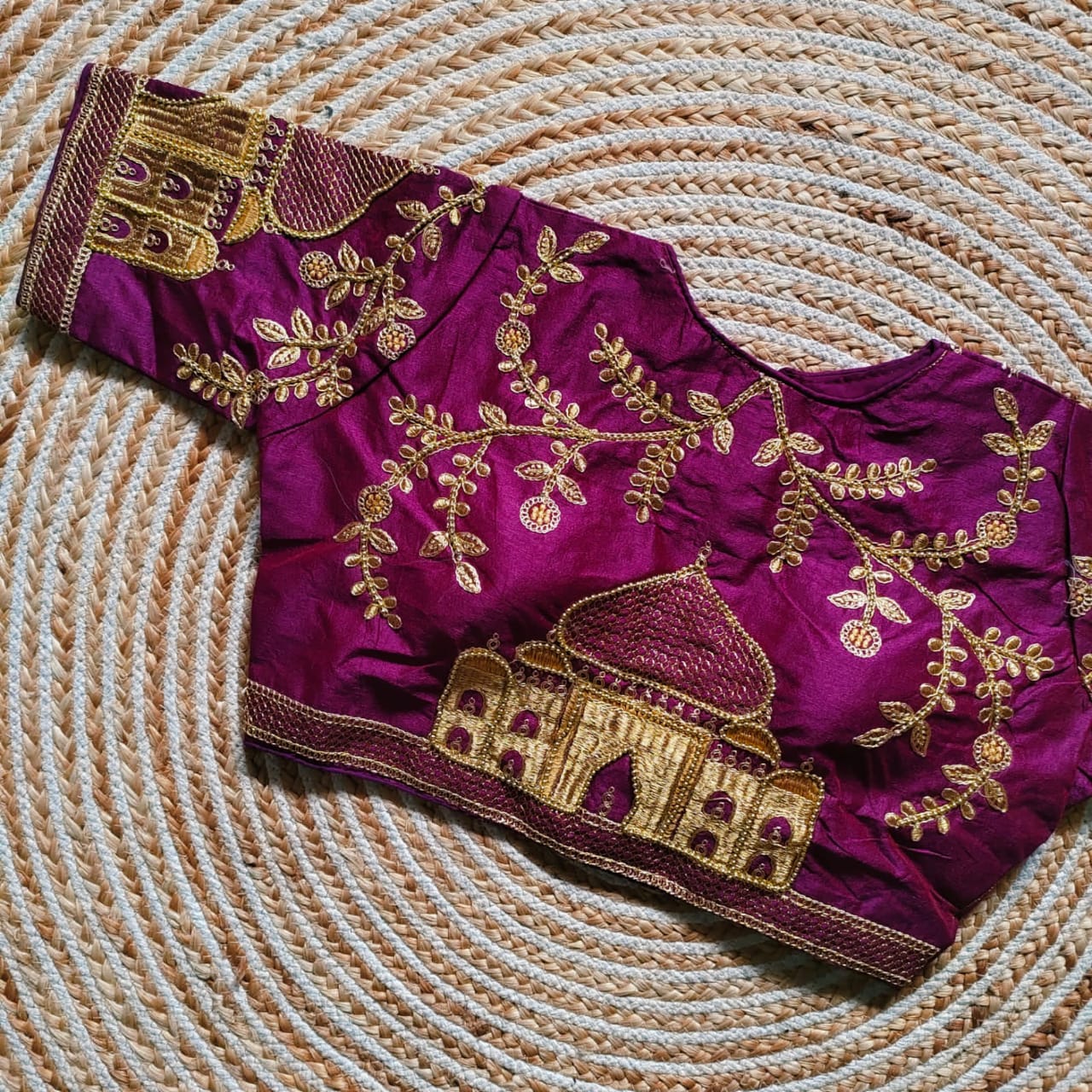 TAJ DESIGNER WEDDING BLOUSE Anant Tex Exports Private Limited