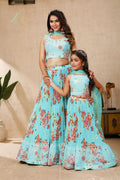 Trending Sequins Embroidered Kids & Adult Lehenga Anant Tex Exports Private Limited