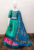 Fancy Peacock Dola Silk Kids Lahenga Choli Anant Tex Exports Private Limited