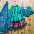 Fancy Peacock Dola Silk Kids Lahenga Choli Anant Tex Exports Private Limited