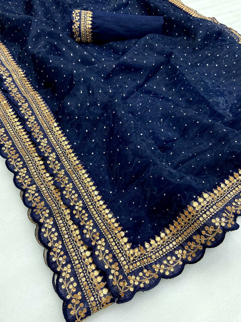 Beautiful Pure Soft Organza Digital Printed Saree Anant Tex Exports Private Limited