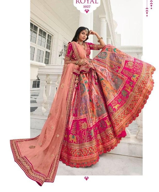 ROYAL VOL 31 DESINGER WEDDING LEHENGA D.NO 1027 Anant Tex Exports Private Limited