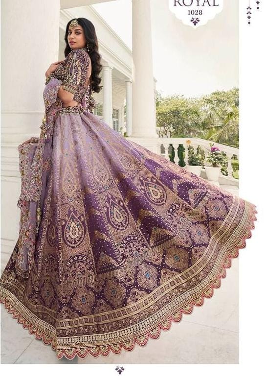 ROYAL VOL 31 DESINGER WEDDING LEHENGA D.NO 1028 Anant Tex Exports Private Limited