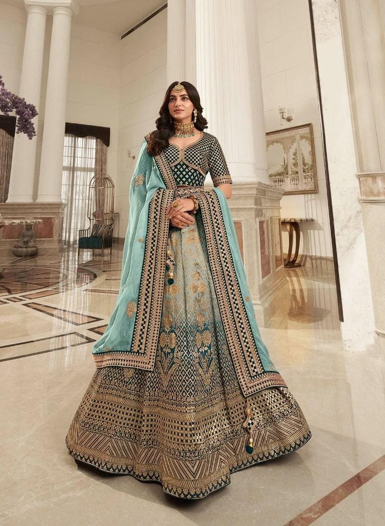 ROYAL VOL 31 DESINGER WEDDING LEHENGA D.NO 1026 Anant Tex Exports Private Limited