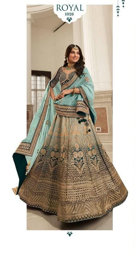 ROYAL VOL 31 DESINGER WEDDING LEHENGA D.NO 1026 Anant Tex Exports Private Limited