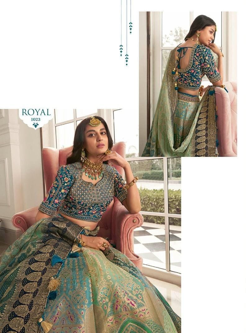 ROYAL VOL 31 DESINGER WEDDING LEHENGA D.NO 1023 Anant Tex Exports Private Limited