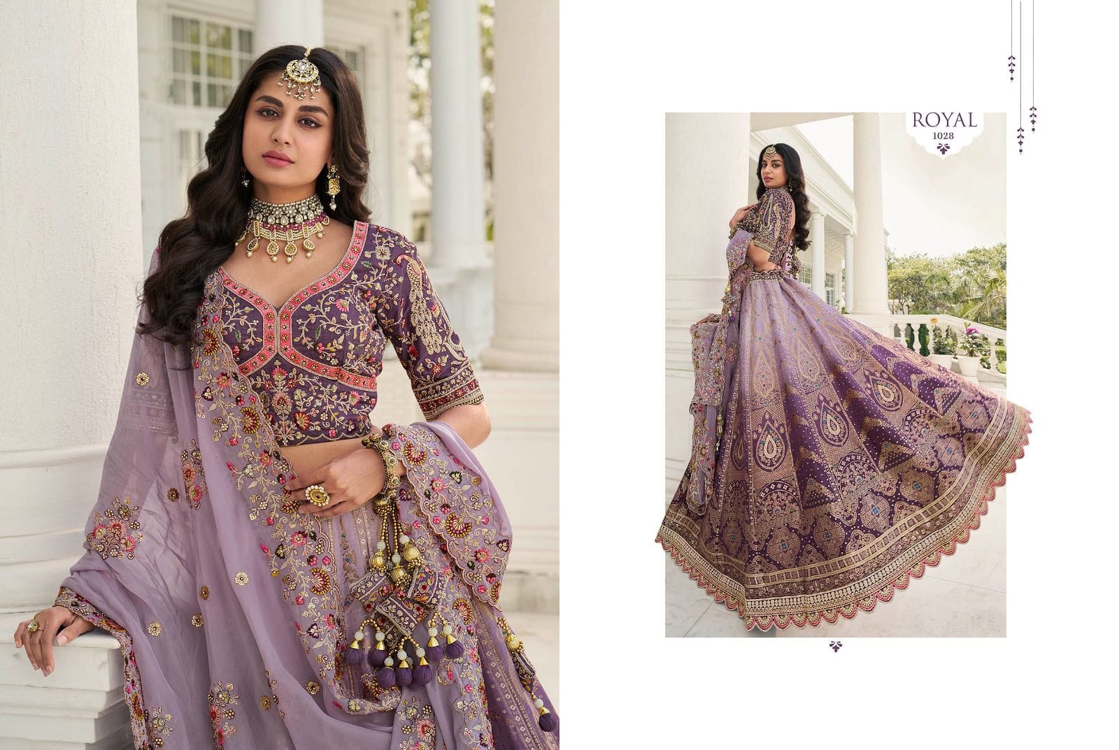 ROYAL VOL 31 DESINGER WEDDING LEHENGA D.NO 1028 Anant Tex Exports Private Limited