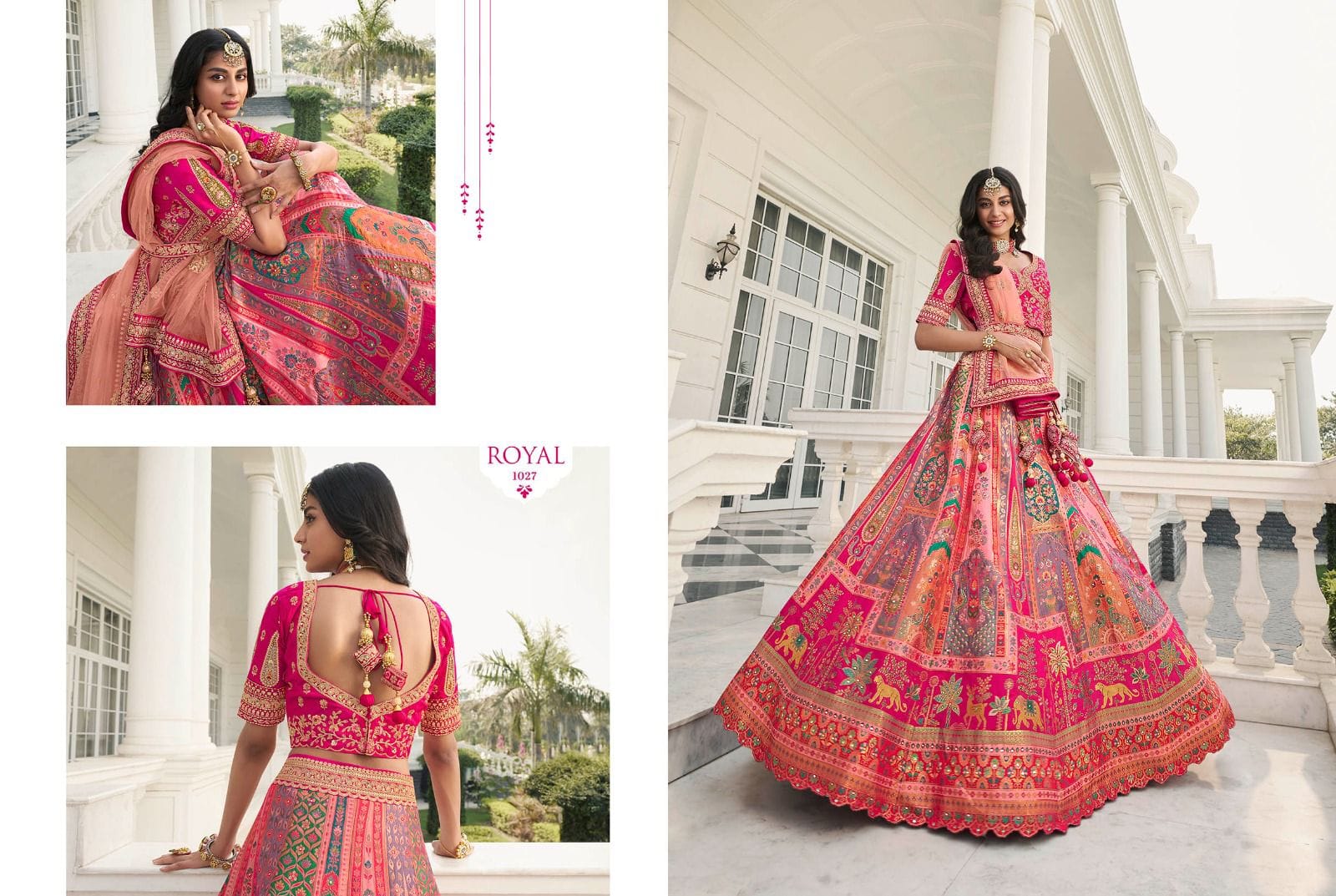 ROYAL VOL 31 DESINGER WEDDING LEHENGA D.NO 1027 Anant Tex Exports Private Limited