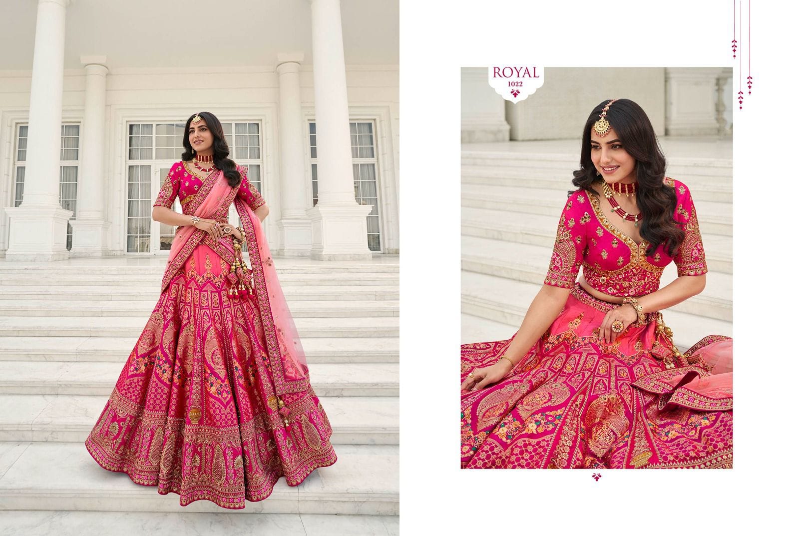 ROYAL VOL 31 DESINGER WEDDING LEHENGA D.NO 1022 Anant Tex Exports Private Limited