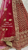 Party Wear Designer Velvet Lehenga Choli Anant Tex Exports Private Limited