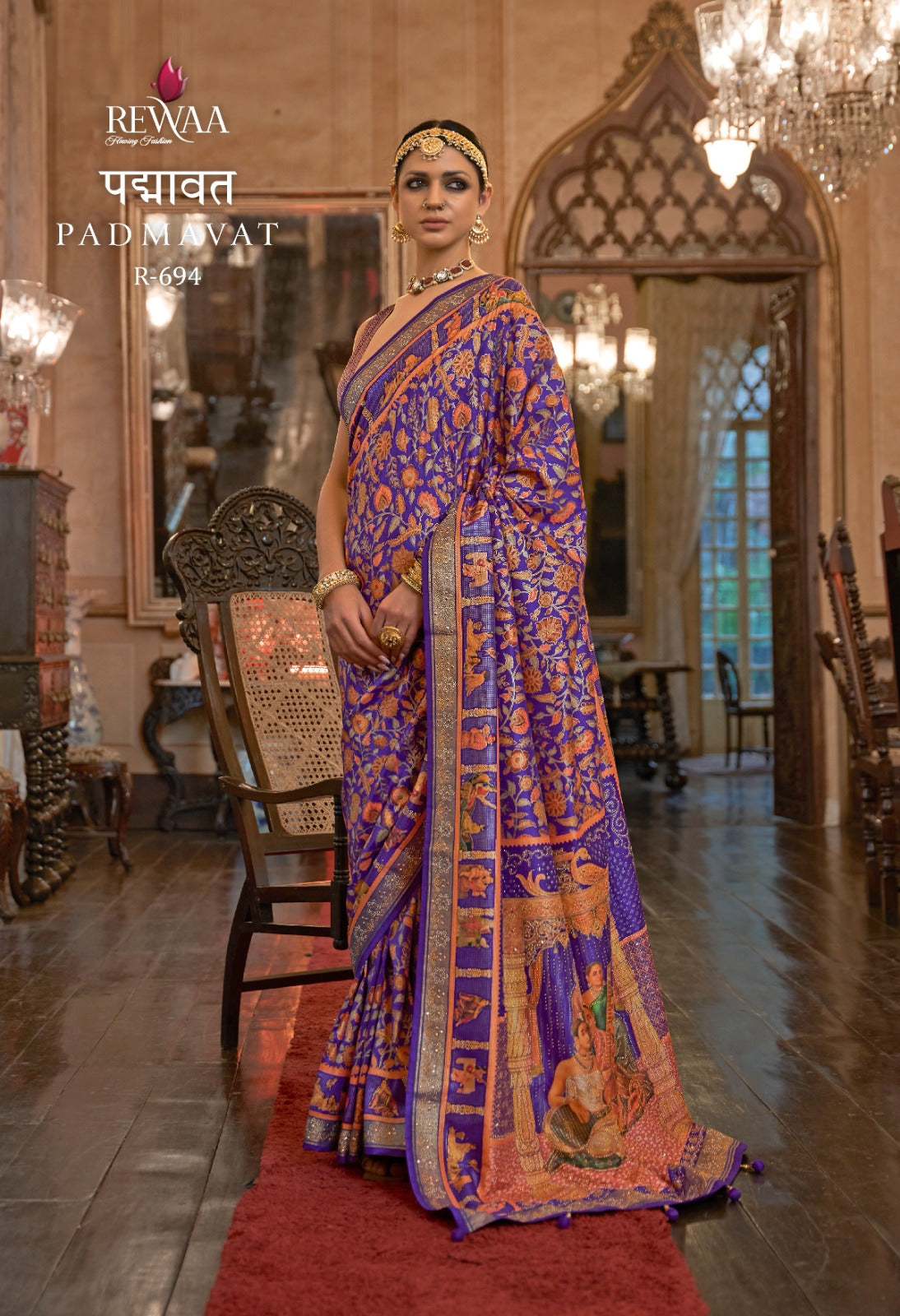 Sangam Prints padmavati vol 2 Cotton Handloom With weaving designer saree  collection at best rate