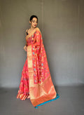 FANCY BARFI PURE ORGANZA TISSUE SILK SAREE Anant Tex Exports Private Limited