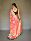 FANCY BARFI PURE ORGANZA TISSUE SILK SAREE Anant Tex Exports Private Limited