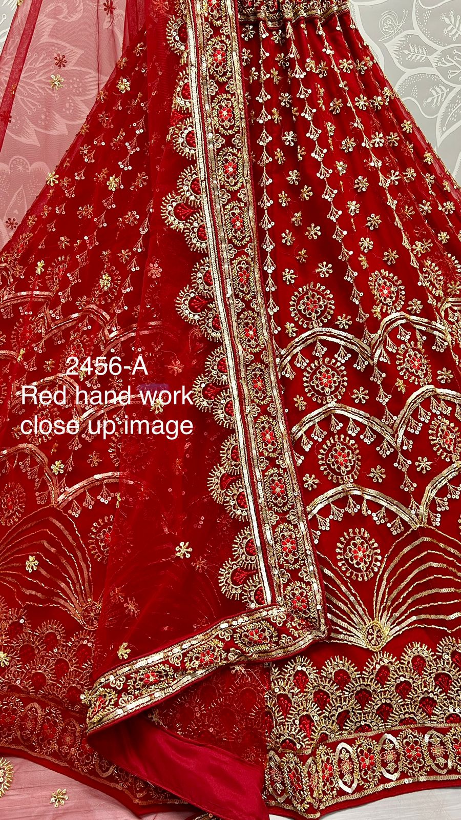 Exclusive Hand Work Lehenga D.no 2456 Anant Tex Exports Private Limited