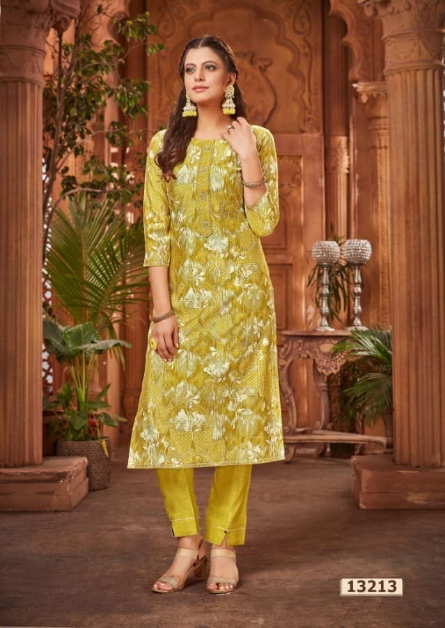 ASTON 2 FANCY KURTI WITH PANT Anant Tex Exports Private Limited