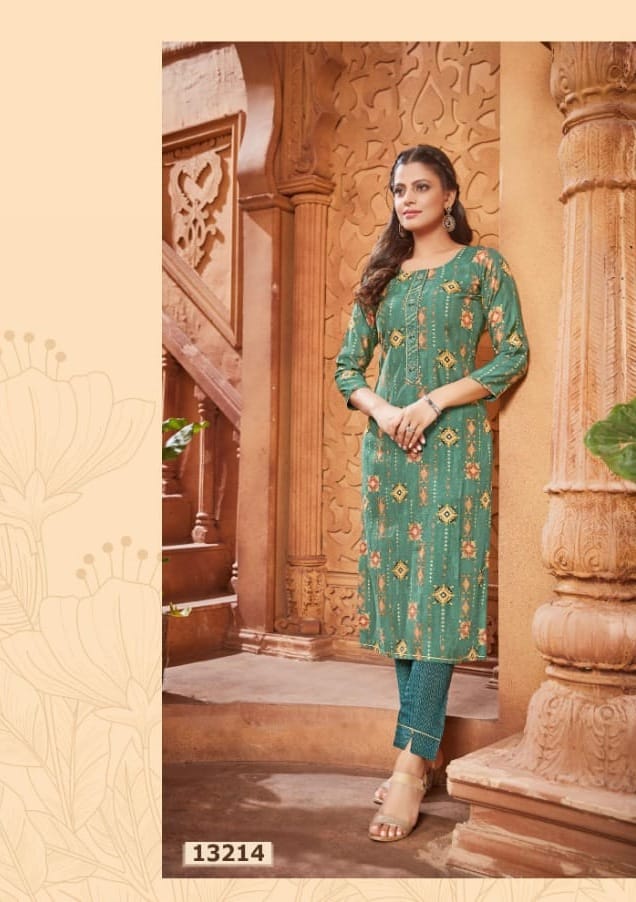 ASTON 2 FANCY KURTI WITH PANT Anant Tex Exports Private Limited