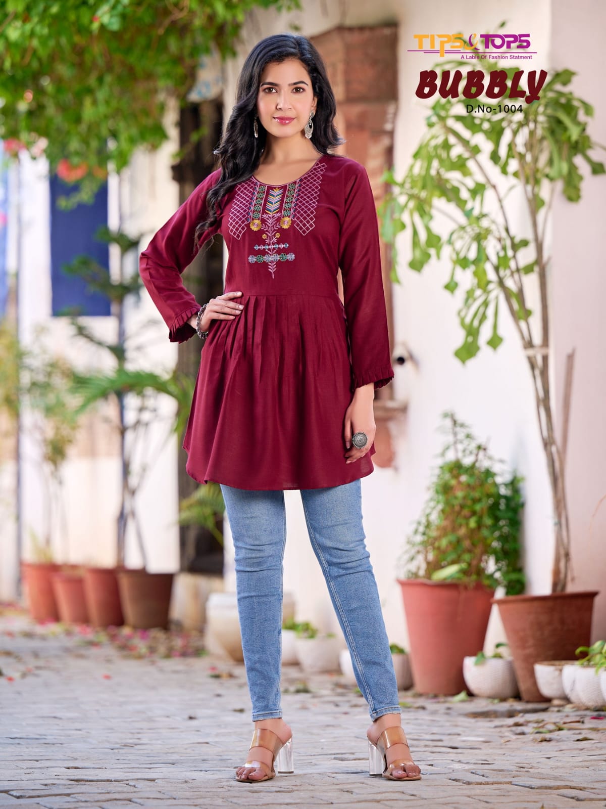 Tips & Tops Bubbly Vol 10 Fancy Western Kurti Anant Tex Exports Private Limited