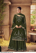 D.NO- 1703 HEAVY FOX GEORGETTE PLAZZO SUIT Anant Tex Exports Private Limited