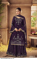 D.NO- 1703 HEAVY FOX GEORGETTE PLAZZO SUIT Anant Tex Exports Private Limited