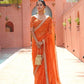MANJULA KARIGIRI ORGANZA LEHARIYA PATTERN SAREES Anant Tex Exports Private Limited