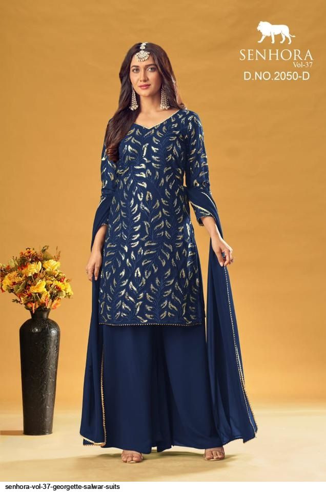 SENHORA VOL 37 GEORGETTE SALWAR SUITS Anant Tex Exports Private Limited