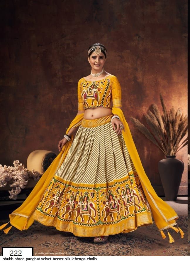 shree banarasi silk party wear designer lehenga choli collection Catalog